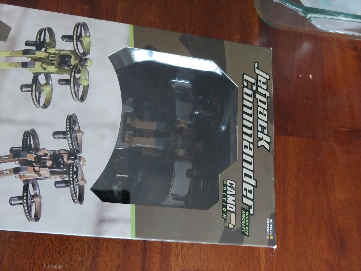 Jetpack commander rc quadcopter drone