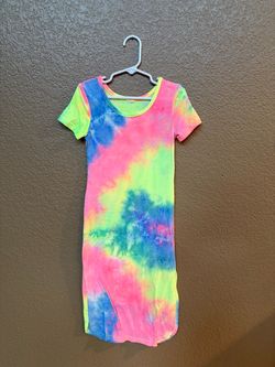 Girl”s Tie Dye long Dress size 4/5t