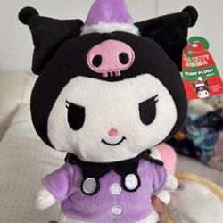 Kuromi Christmas Plushie 