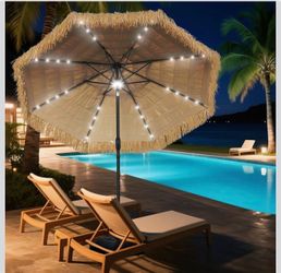 9 ft tiki umbrella