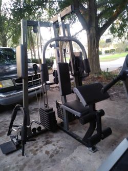 Weider Pro 3550. Total Gym. Well taken care of moving and cannot take with me. 175.00 obo for Sale in Clearwater FL OfferUp