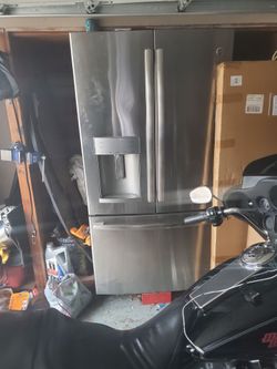Ge stainless steel refrigerator