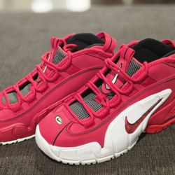 "University Red" Nike Air Max Penny 1 4.5Y 