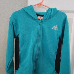 Kids Adidas Zip Sweater In Size 6