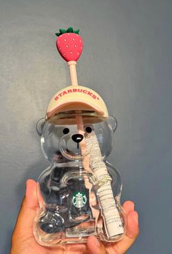 Starbucks pink bearista cup