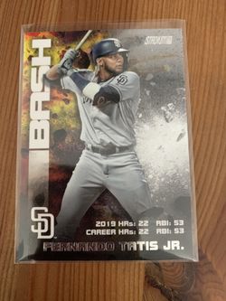 Fernando tatis jr bash and burn stadium club 2020