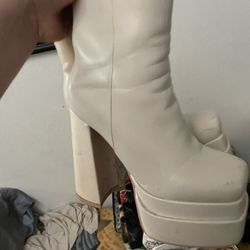 White boots