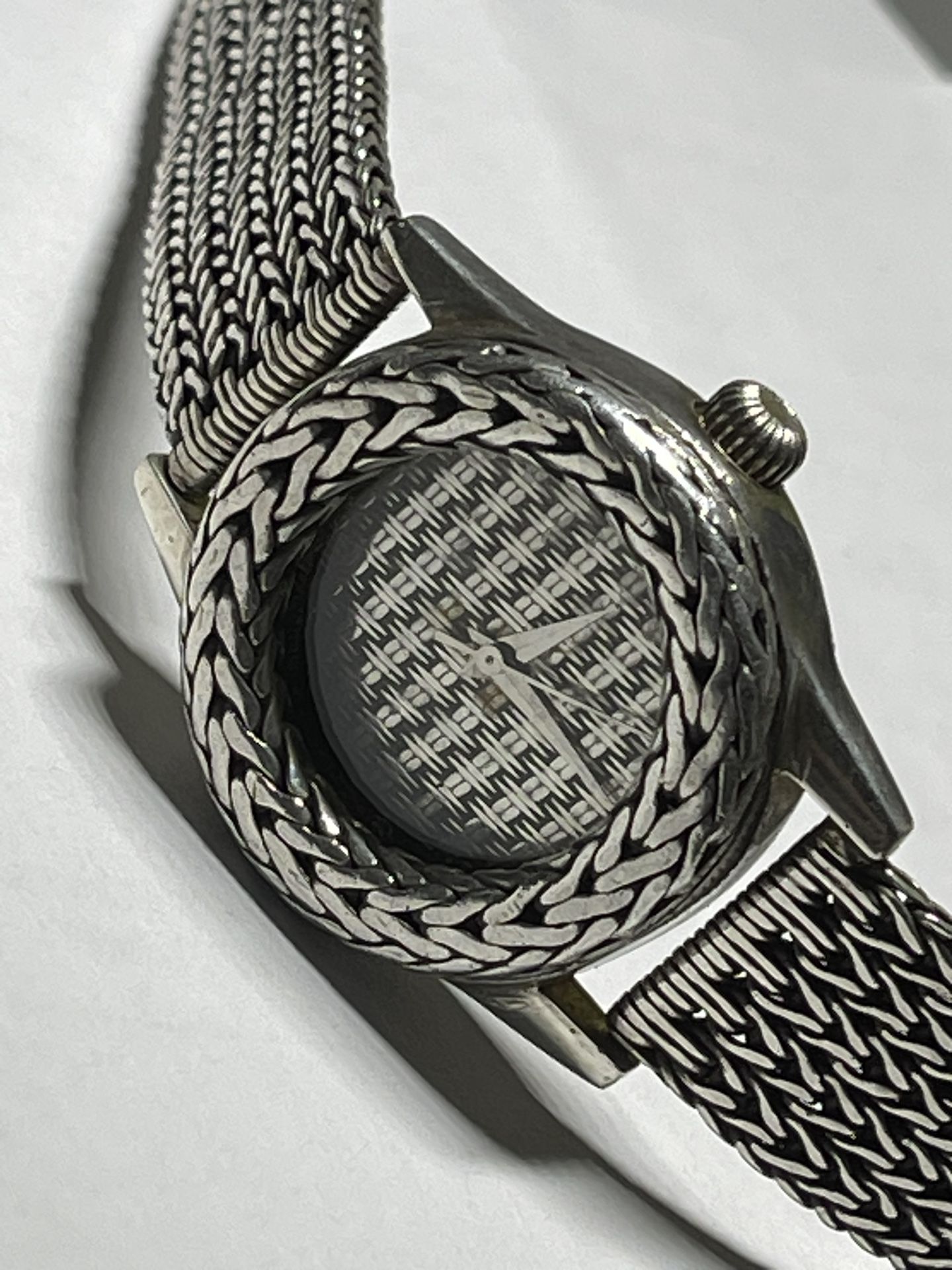 Sterling Silver John hardy Watch All Silver Case And Bracelet