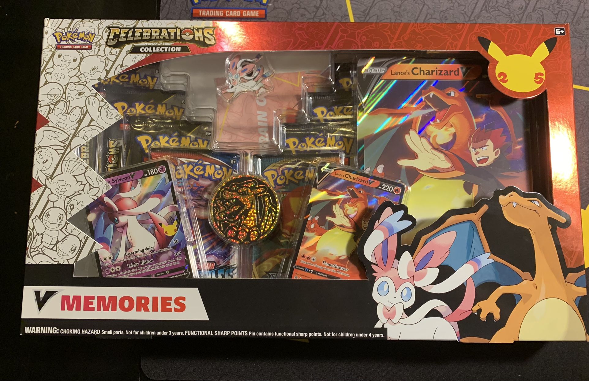 Pokémon Celebrations Memories Collection Box GameStop Exclusive