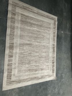 Neutral Beige & Brown Area Rug