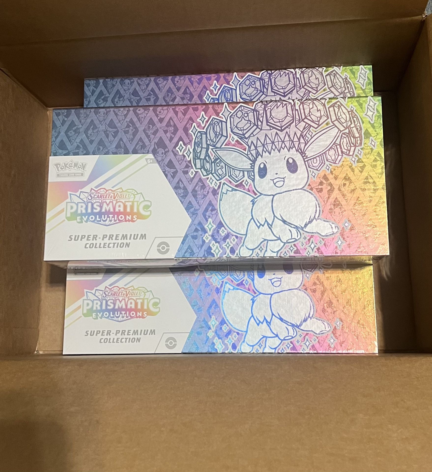 Pokemon Prismatic Evolutions SPC Super Premium Collection