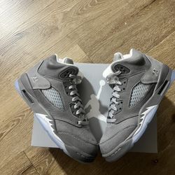 Air Jordan 5 Wolf Grey GS 