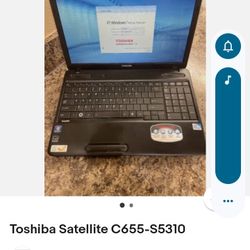 Toshiba Laptop In Like New Condition 