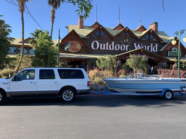 Boat & suv