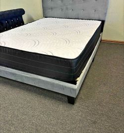 New Queen Size Bedframe with Mattress For Sale - Cash on Delivery 🚚
