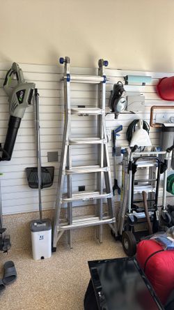 Werner 25’ extendable ladder.