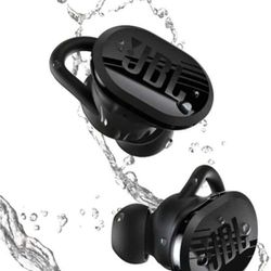 JBL - Endurance Race Waterproof True Wireless Sport Earbud Headphones - Black "NEW"