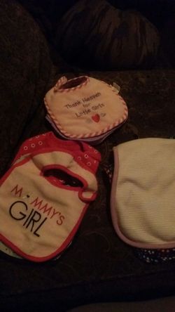 Bibs and burp cloths
