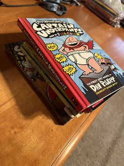 Captain Underpants Books 1 To 6, 7 And 12