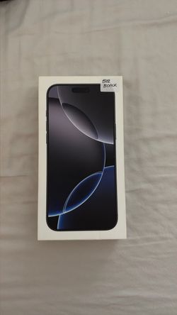 IPhone 16 Pro Max Black 512