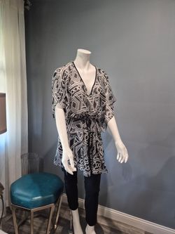 Chiffon cover up swimsuit one size