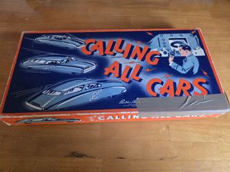 Calling all Cars 1938 Board Game