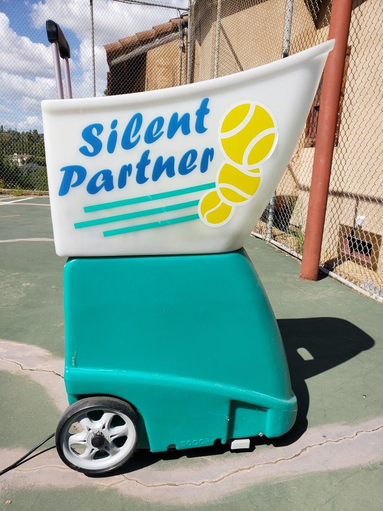 Silent Partner Tennis Ball Machine