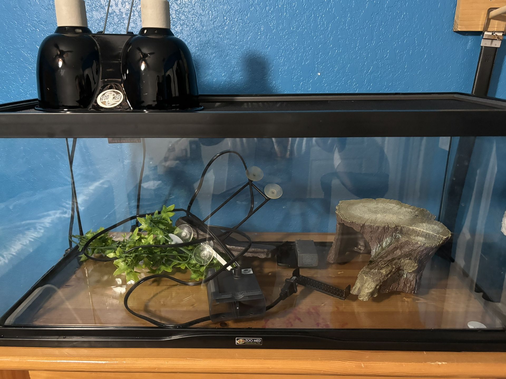 20 Gallon Reptile Enclosure Starter Kit (See Description)