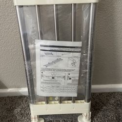 Closet Tension Adjustable Shelf & Rod Expandable Metal Storage Rack Organizer