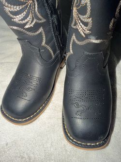 Toddler boots black