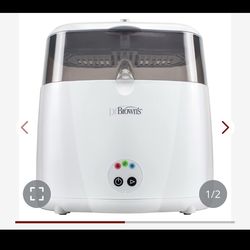 Dr. Brown’s Deluxe Electric Sterilizer For Baby Bottles And Other Baby Essentials Without Dryer  Open box item  INVENTORY NUMBER: 109