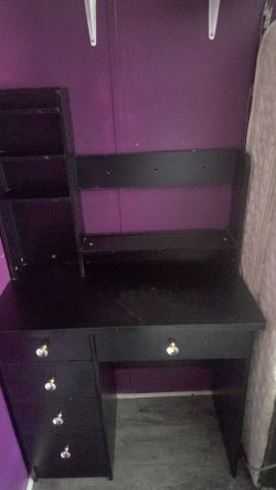 Black vanity