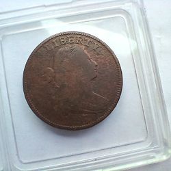 1797 Draped Bust Large Cent (Rev Of 1795)
