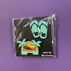 Logitech Streamlabs TwichCon 2025 Collectors Item Pins Brand New Sealed