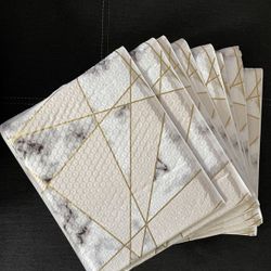 8x12” Marble Tile Design Poly Bubble Mailers