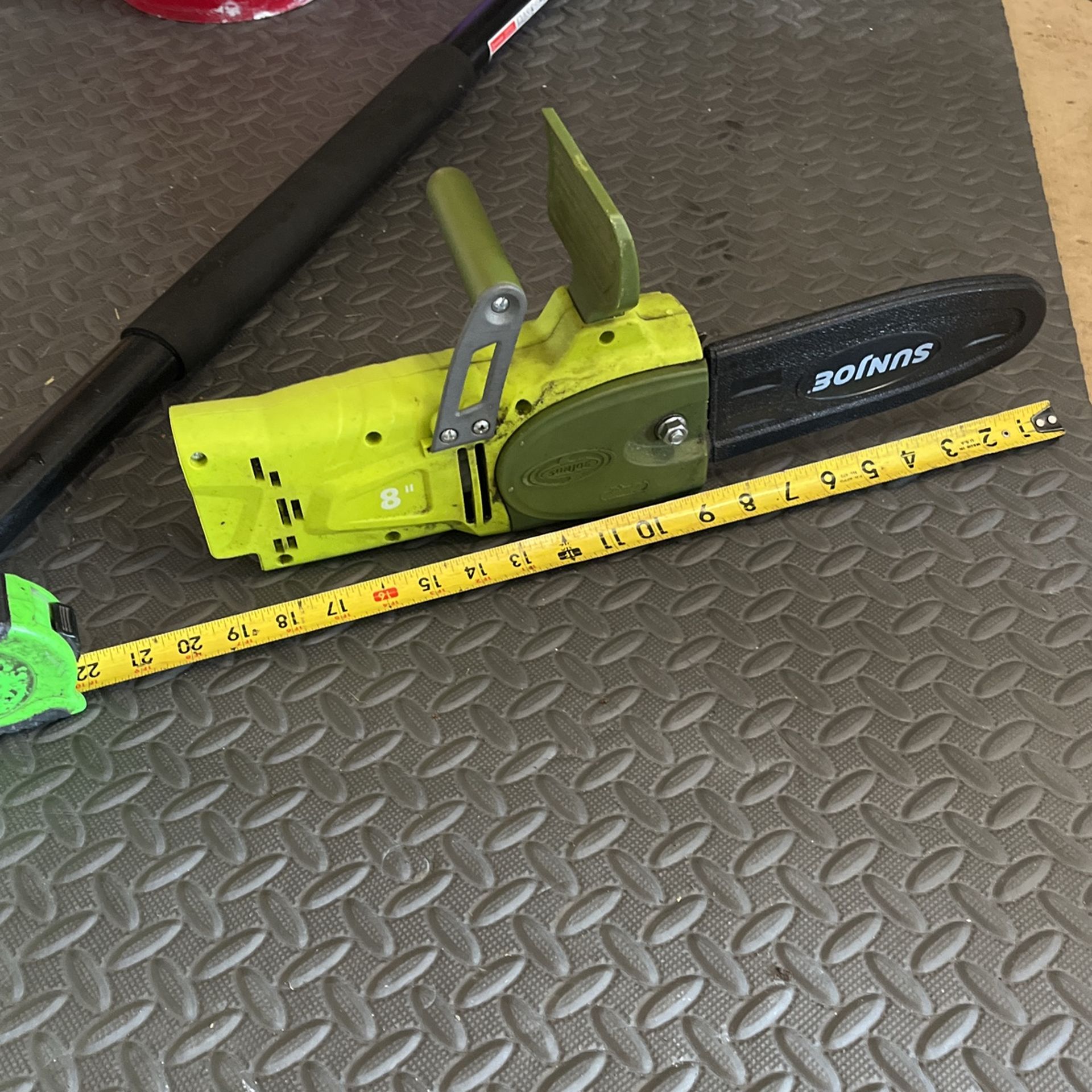 Sun Joe Electric Chain Saw With Extension