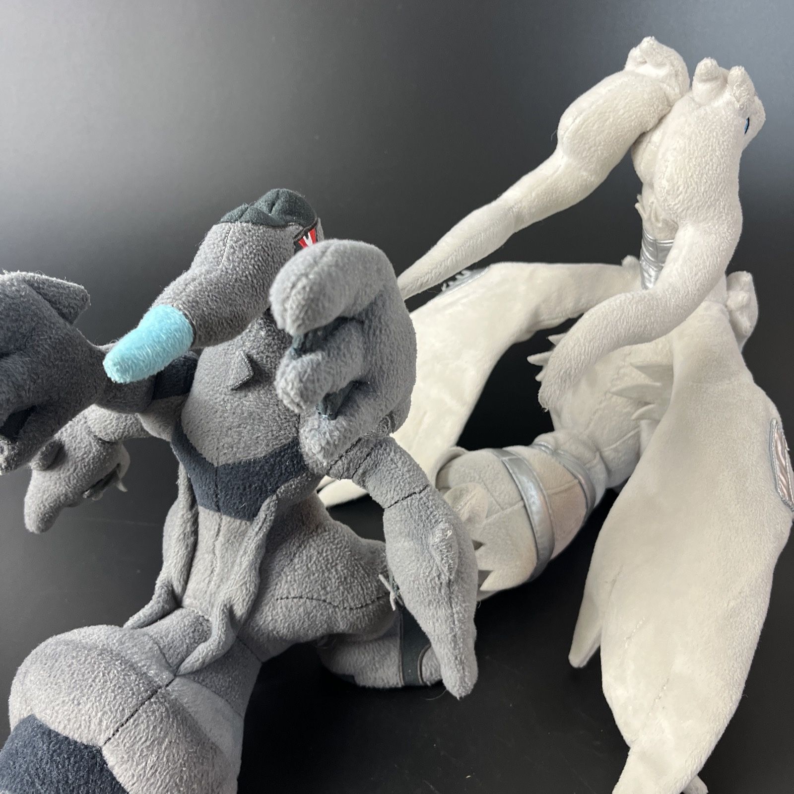 Zekrom Kyurem and Reshiram plushies — Weasyl