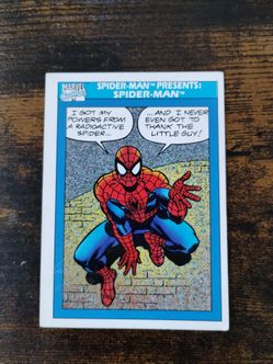 1990 Marvel Spider-Man Card