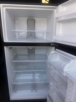 Black fridge