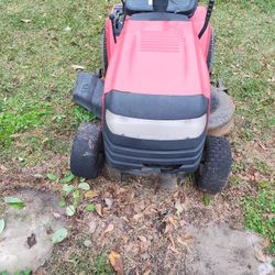 Riding lawn mower 42-in read ad