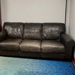 Italian Leather Sofa