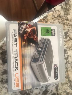 Fast track USB recording guitar