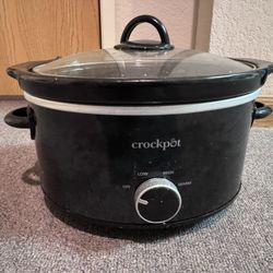 Crockpot 4-Quart Classic Slow Cooker, Black