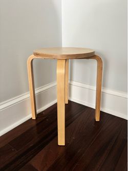 Wooden stool