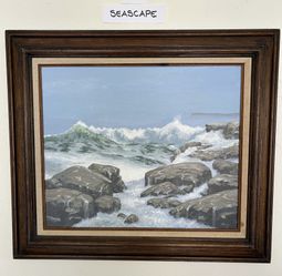 Acrylic Seascape Painting