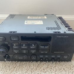 OEM GM GMC SIERRA CHEVY TAHOE SILVERADO TAPE CASSETTE RADIO CD-Control 1(contact info removed)
