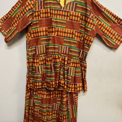 African Authentic Skirt Set 