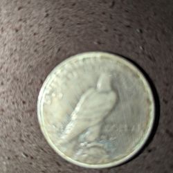Rear Dollar Coin 1922