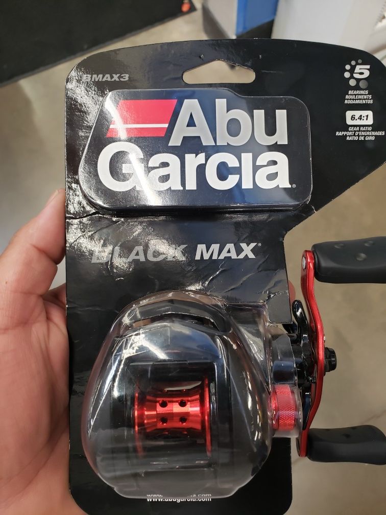 Abu Garcia black max reel brand new