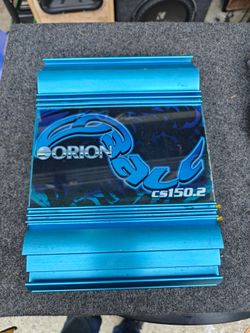 Old school Orion car amp